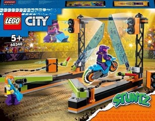 60340 LEGO® City Stunt Трюковое испытание с клинками цена и информация | Конструкторы и кубики | 220.lv