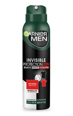 Rullīšu dezodorants Garnier Invisible Protection 72H vīriešiem, 150 ml cena un informācija | Dezodoranti | 220.lv