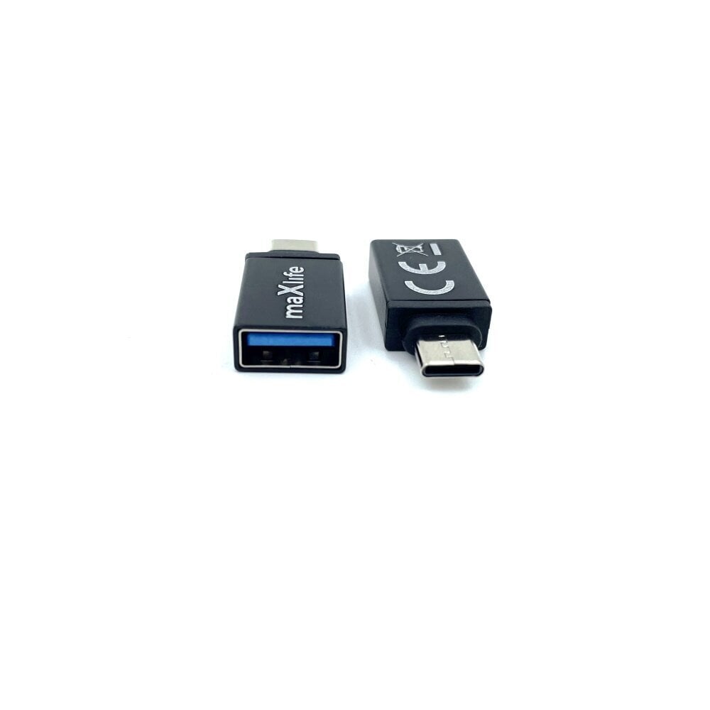 Maxlife USB 3.0 to USB-C adapteris cena un informācija | Adapteri un USB centrmezgli | 220.lv