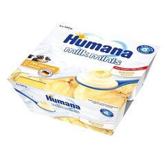 Десерт йогуртовый Humana Milk Minis с персиками 400г цена и информация | Пюре | 220.lv