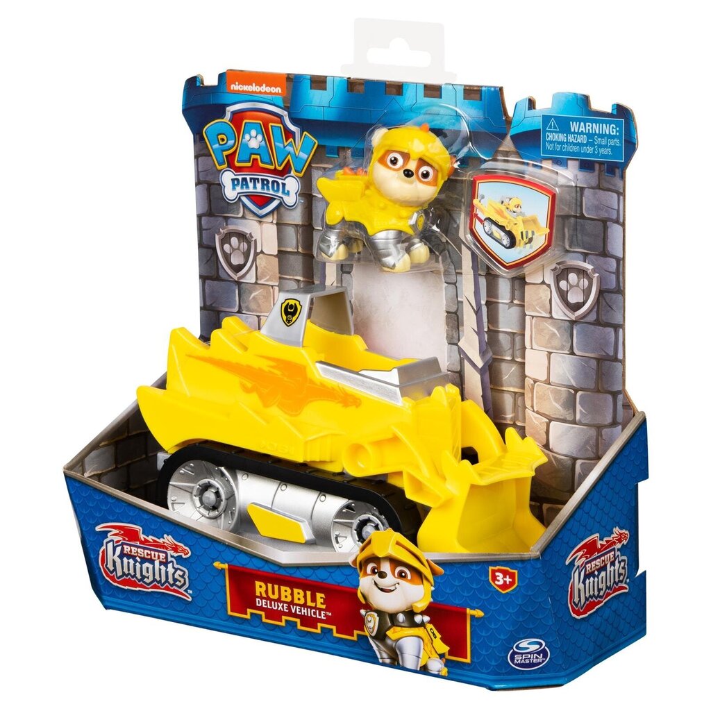 Transportlīdzeklis Rescue Knights Rubble Ķepu Patruļa (Paw Patrol), 6063587 цена и информация | Rotaļlietas zēniem | 220.lv