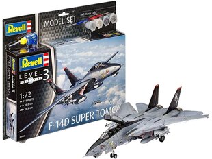 Revell - F-14D Super Tomcat dāvanu komplekts, 1/72, 63960 cena un informācija | Konstruktori | 220.lv