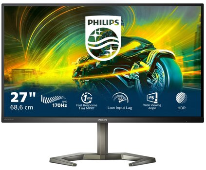 Монитор  27M1N5500ZA 27 cali IPS 170Hz HDMIx2 DPx2 Pivot Speakers цена и информация | Мониторы | 220.lv