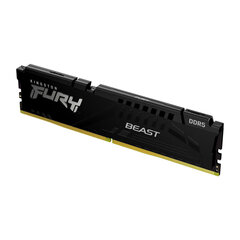 Оперативная память DDR5 Fury Beast Black 32ГБ(132ГБ)/4800 CL38 цена и информация | Оперативная память (RAM) | 220.lv