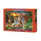 Puzzle 2000 pieces Family of tigers цена и информация | Puzles, 3D puzles | 220.lv