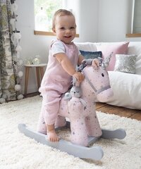 Лошадка-качалка Little Bird Told Me, розовая цена и информация | Игрушки для малышей | 220.lv