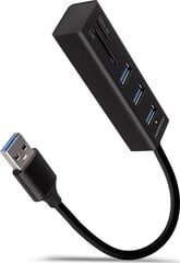 Axagon HMA-CR3A cena un informācija | Adapteri un USB centrmezgli | 220.lv