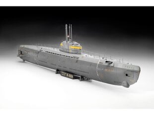 Сборная пластиковая модель Revell - German Submarine Typ XXI, 1/144, 05177 цена и информация | Kонструкторы | 220.lv