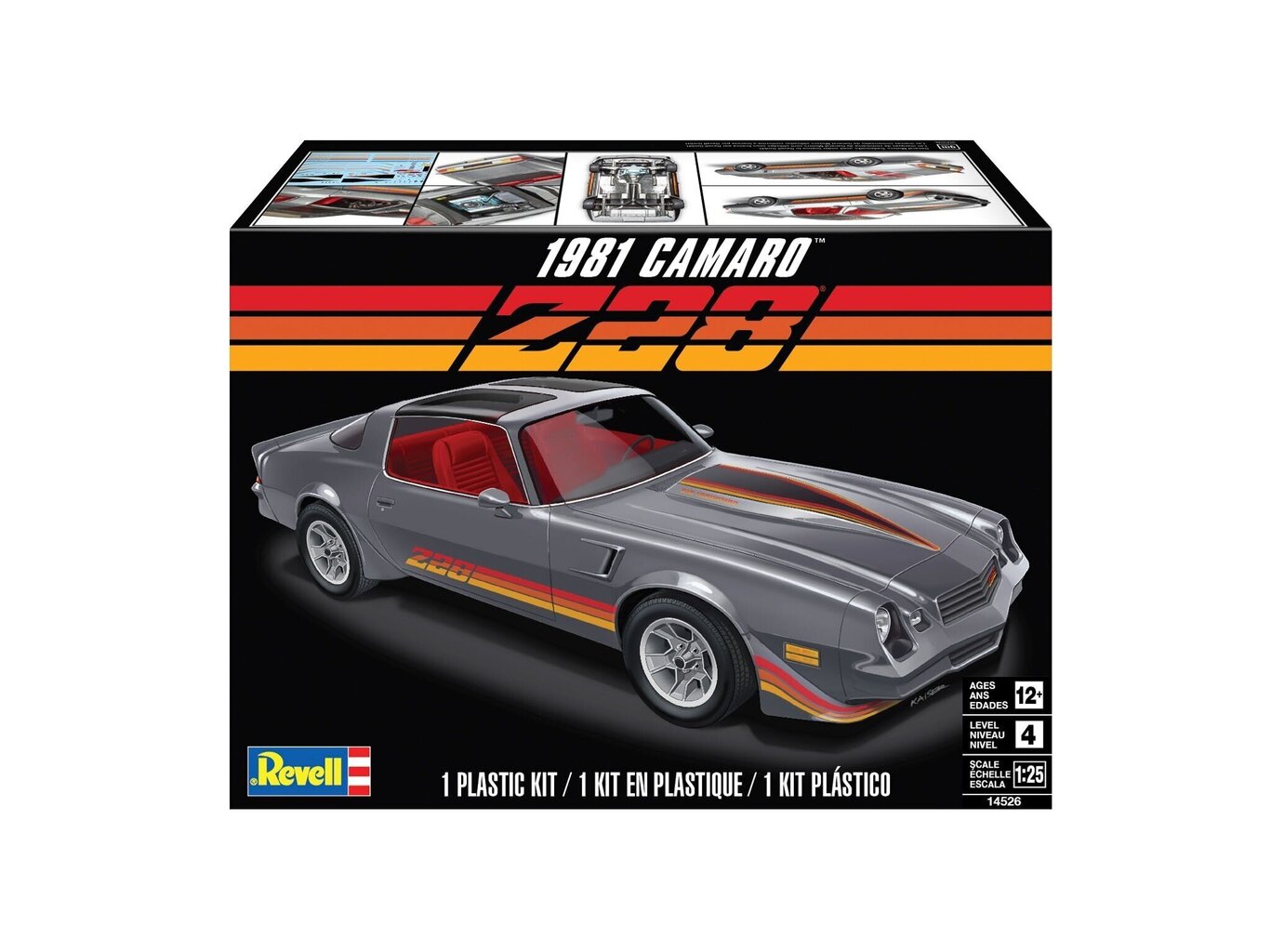 Revell - 1981 Z-28 Camaro, 1/25, 14526 cena un informācija | Konstruktori | 220.lv