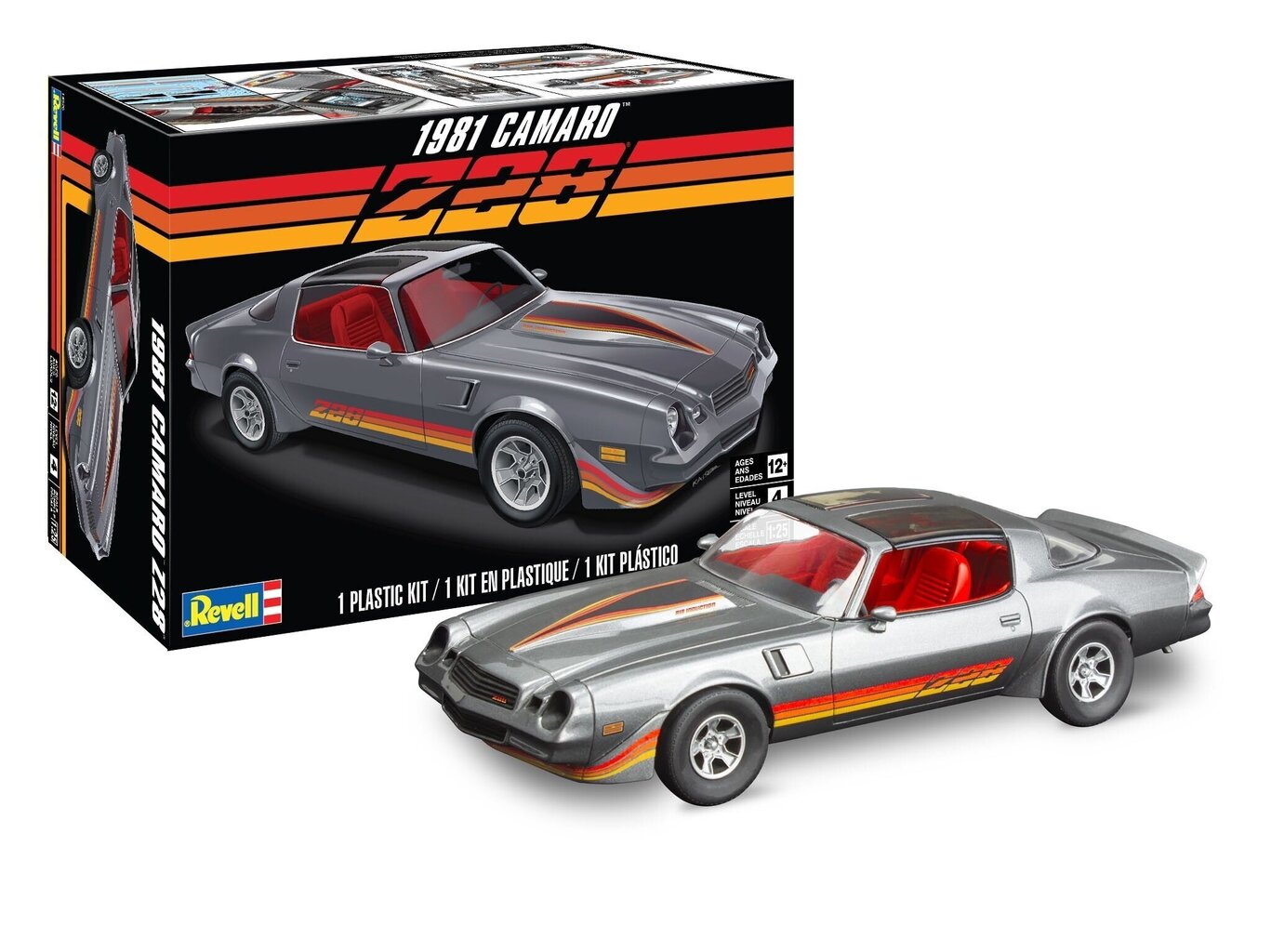 Revell - 1981 Z-28 Camaro, 1/25, 14526 cena un informācija | Konstruktori | 220.lv