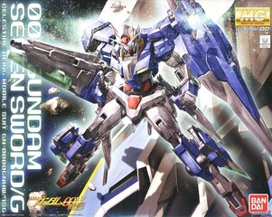 Пластиковая сборная модель Gunpla Bandai - MG 00 Gundam Seven Sword/G, 1/100, 63083 цена и информация | Kонструкторы | 220.lv