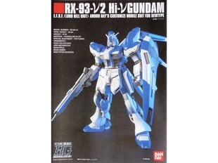 Bandai - HGUC RX-93-ν2 Hi-ν Gundam, 1/144, 59570 cena un informācija | Konstruktori | 220.lv