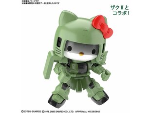 Bandai - SD Gundam Cross Silhouette Hello Kitty / Zaku II, 61030 cena un informācija | Konstruktori | 220.lv