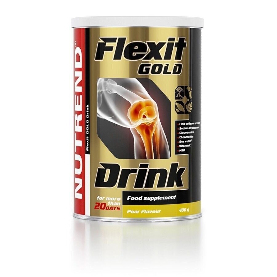 Nutrend Flexit Gold drink, 400g, ābolu garša cena un informācija | Uztura bagātinātāji, preparāti locītavām | 220.lv