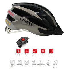 Riteņbraukšanas ķivere MTB Livall MT1 Neo Intercom / LED / SOS / BT 58-62cm cena un informācija | Ķiveres | 220.lv