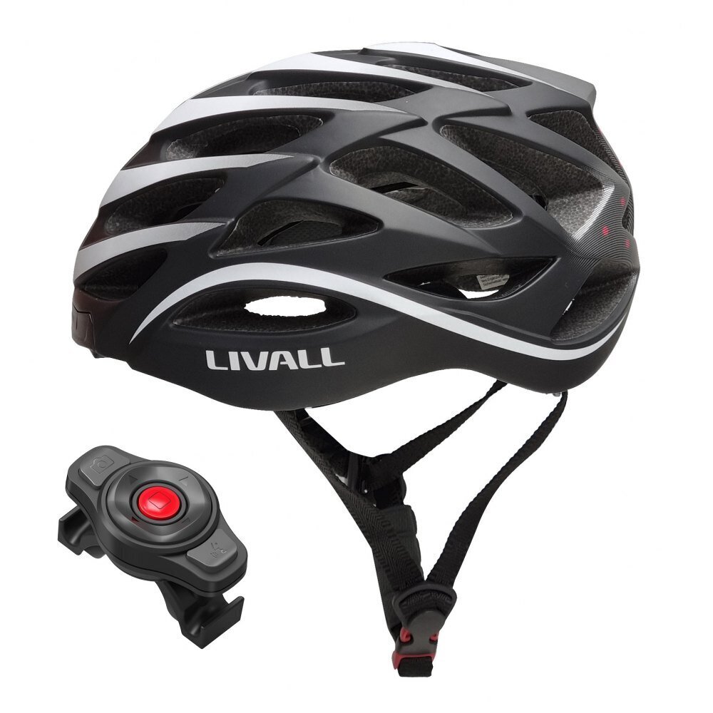 Viedā šosejas velosipēdistu ķivere Livall BH62 Neo Bluetooth / LED / SOS 55-61cm cena un informācija | Ķiveres | 220.lv