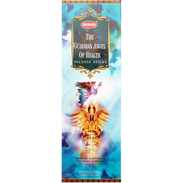 The Guardian Angel of Health aromatiskie smaržkociņi KRISHAN India, 8 gab. cena un informācija | Sveces un svečturi | 220.lv