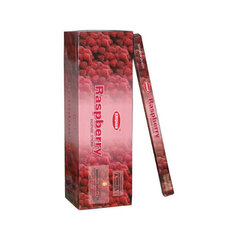 Raspberry aromatiskie smaržkociņi KRISHAN India, 8 gab. cena un informācija | Sveces un svečturi | 220.lv