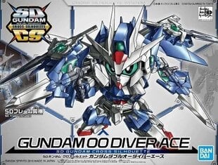 Bandai - SD Gundam Cross Silhouette Gundam 00 Diver Ace, 55343 cena un informācija | Konstruktori | 220.lv