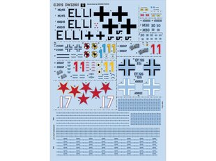 Das Werk - Ju EF-126 „Elli“ / EF-127 „Walli“ (3 in 1), 1/32, 32001 cena un informācija | Konstruktori | 220.lv