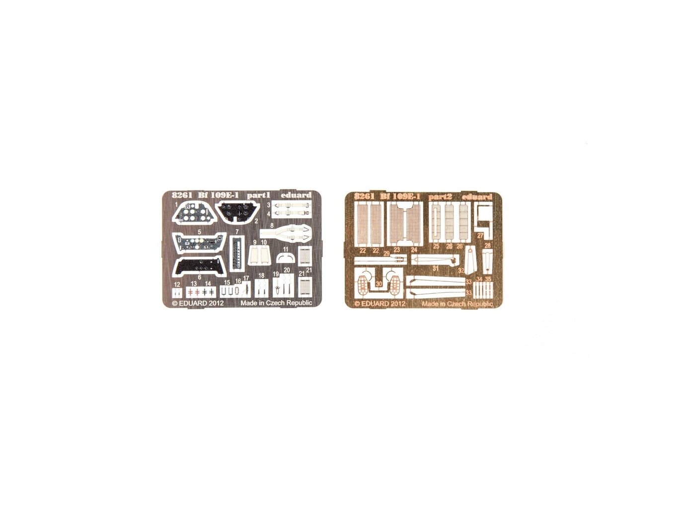 Eduard - Messerschmitt Bf 109E-1 ProfiPACK Edition, 1/48, 8261 cena un informācija | Konstruktori | 220.lv