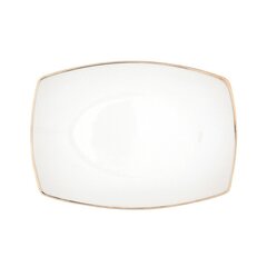 Тарелка квадратная Mariapaula Moderna Gold, 24 см цена и информация | Посуда, тарелки, обеденные сервизы | 220.lv