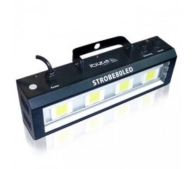 Ibiza STROBE80LED stroboskops 4x 20W LED, melns цена и информация | Праздничные декорации | 220.lv