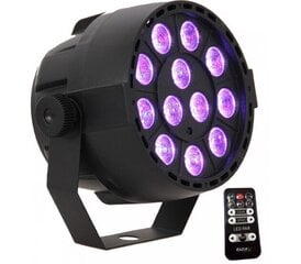 Световой эффект Ibiza PAR-MINI-RGB3 12x 3W RGB LED, черный цена и информация | Праздничные декорации | 220.lv