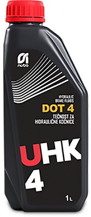 HYDRAULIC BRAKE FLUID DOT-4, 1.0 L cena un informācija | Auto eļļu piedevas | 220.lv