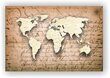 Korķa attēls - pasaules karte ar tapām. Pastkarte. цена и информация | Gleznas | 220.lv