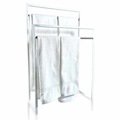 Металлическая вешалка для полотенец цена и информация | Аксессуары для ванной комнаты | 220.lv
