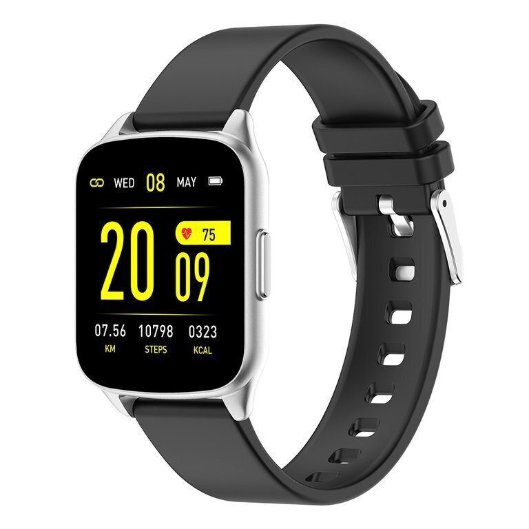 G. Rossi SW009 Silver/Black cena un informācija | Viedpulksteņi (smartwatch) | 220.lv