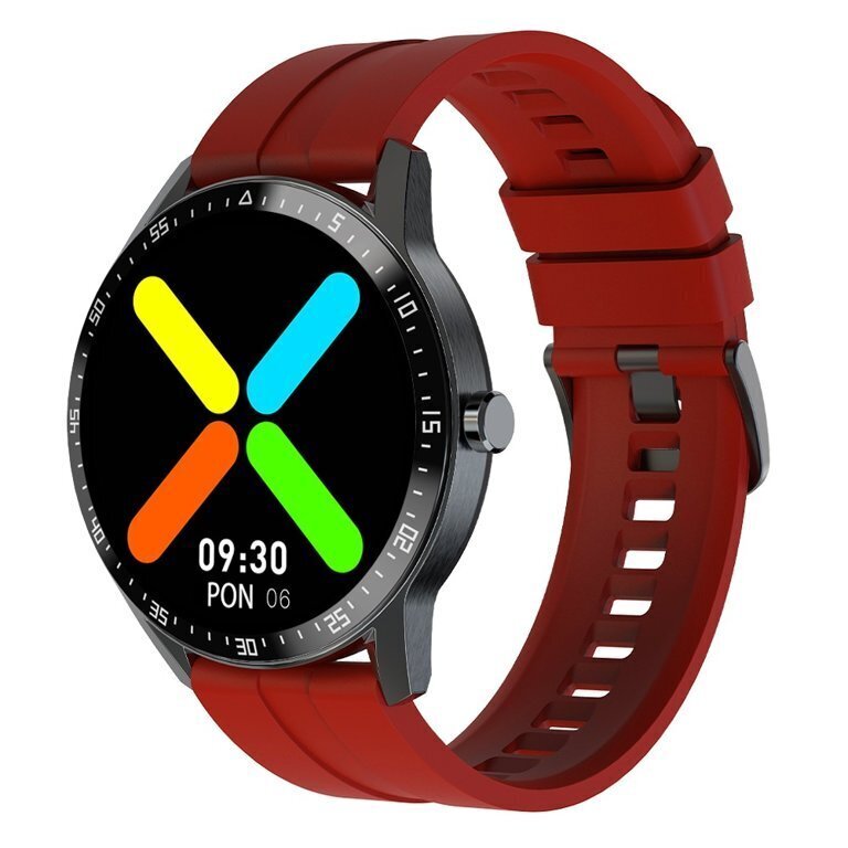 G. Rossi SW018 Black/Red цена и информация | Viedpulksteņi (smartwatch) | 220.lv