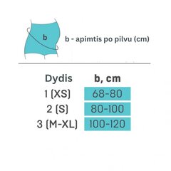 Medicīniskā elastīgā balstošā josta grūtniecēm, ar īpaši mīkstu iekšpusi. LUX,ELAST 9806 Gerda LUX,,XS(1),Bēša , Augums - цена и информация | Средства гигиены для мам | 220.lv