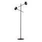 Emibig stāvlampa Linear LP2 Black/Stripe cena un informācija | Stāvlampas | 220.lv