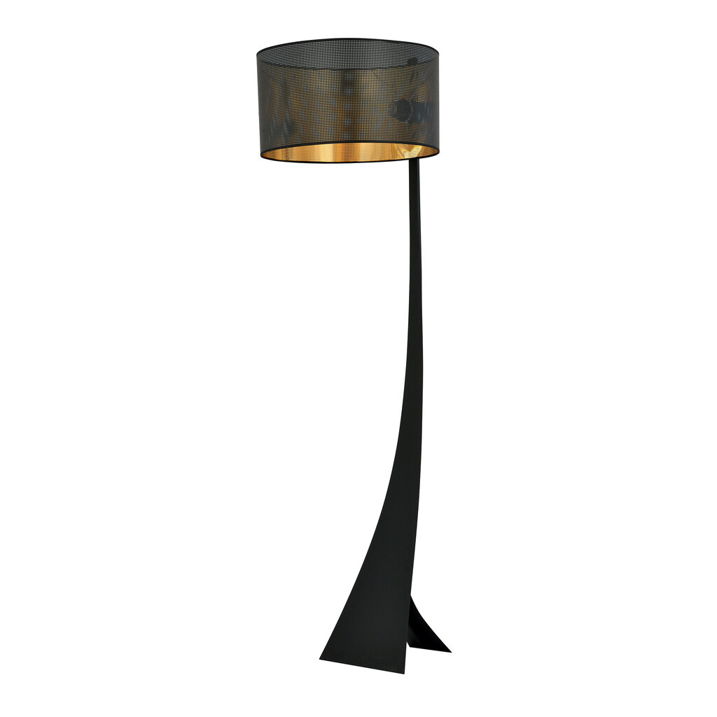 Emibig stāvlampa Estrella LP1 Black/Gold цена и информация | Stāvlampas | 220.lv