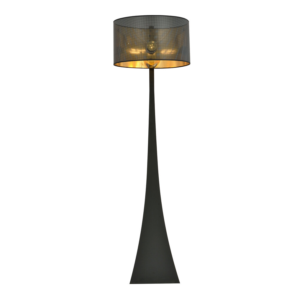 Emibig stāvlampa Estrella LP1 Black/Gold cena un informācija | Stāvlampas | 220.lv