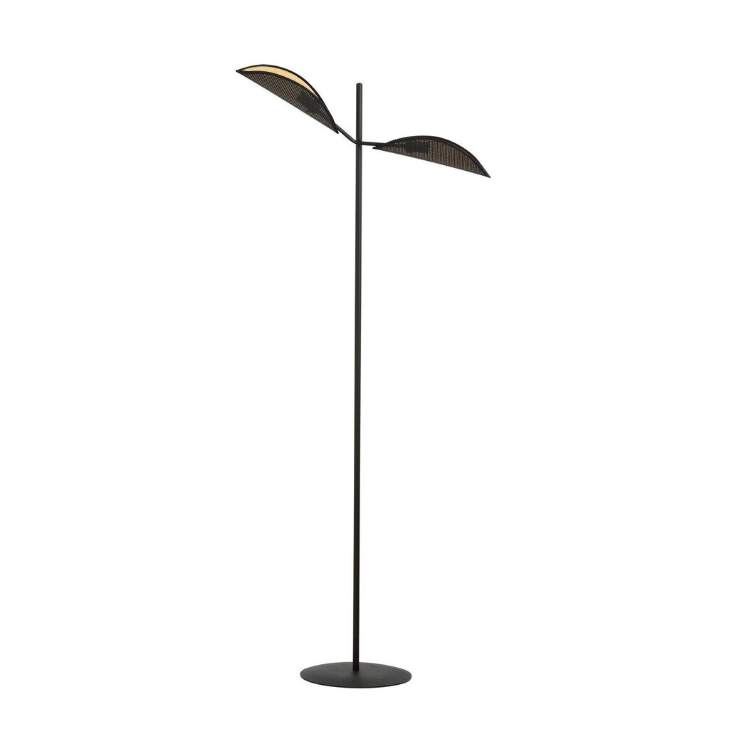 Emibig stāvlampa Vene LP2 Black/Gold cena un informācija | Stāvlampas | 220.lv