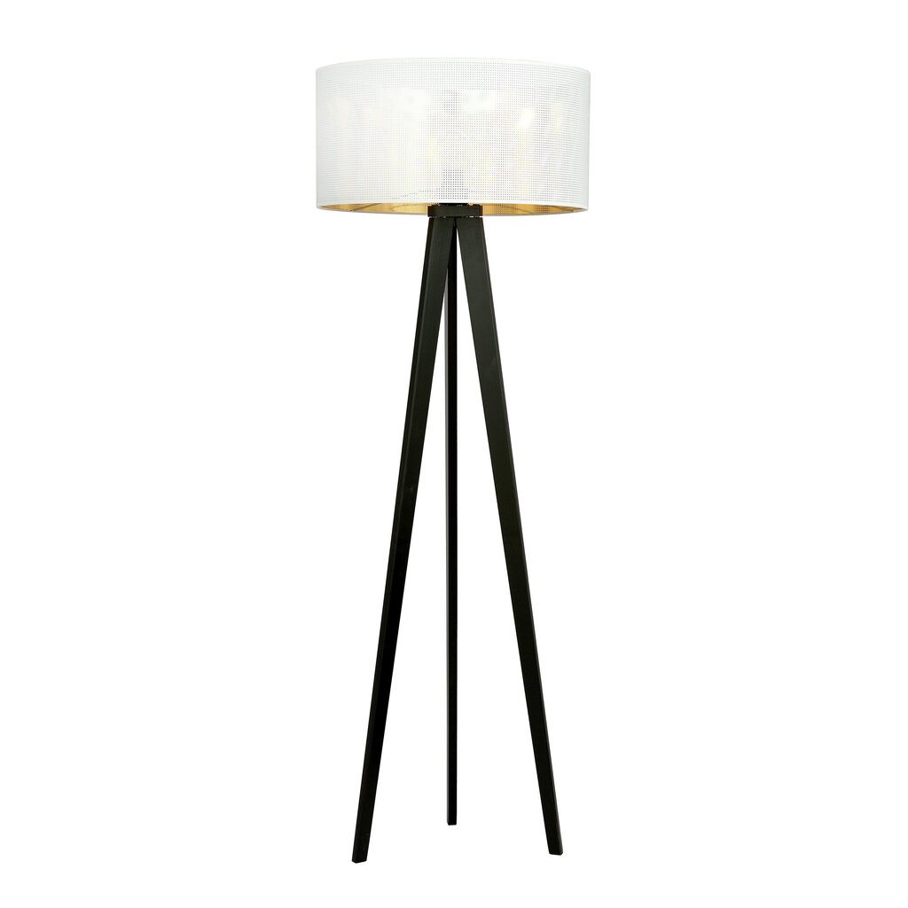 Emibig stāvlampa Aston LP1 White/Gold cena un informācija | Stāvlampas | 220.lv