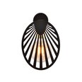 Emibig sienas lampa Playa K1 Black