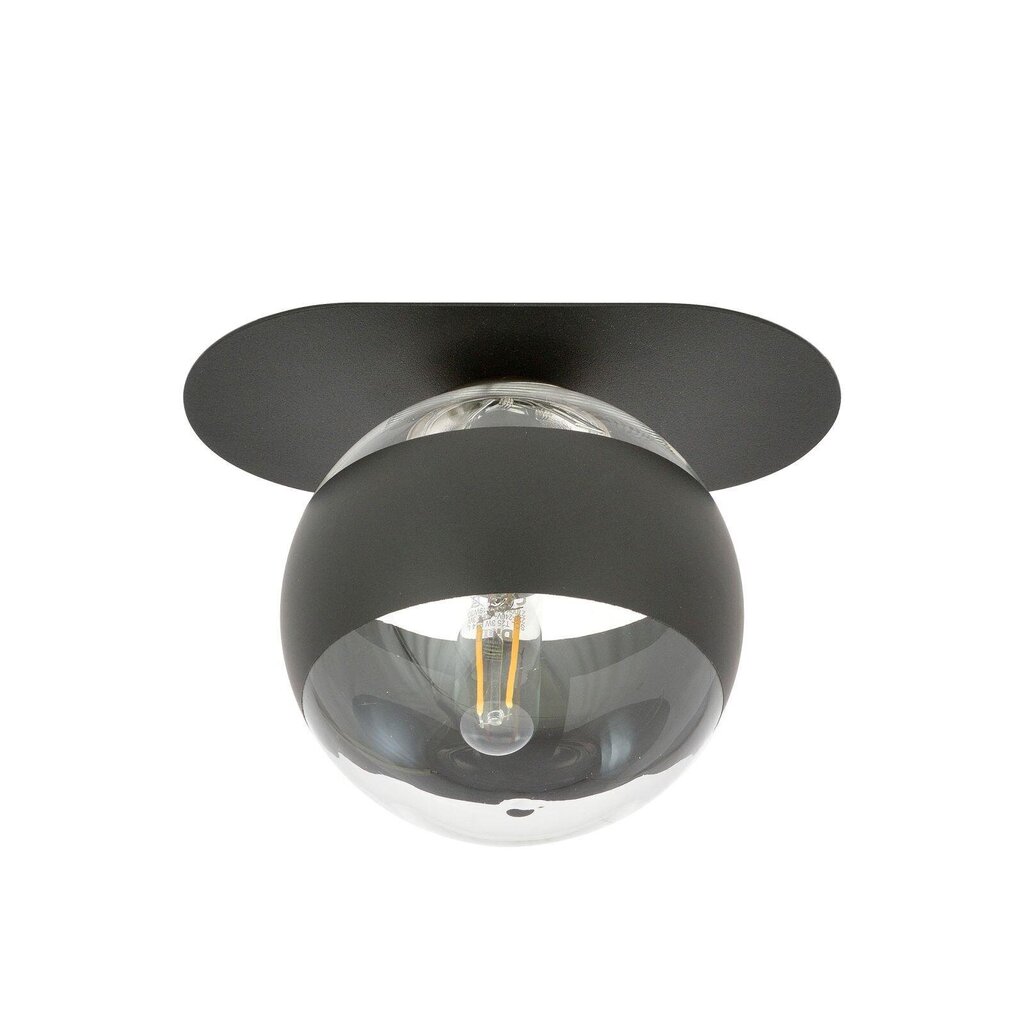 Emibig lampa Plaza 1 Black/Stripe cena un informācija | Griestu lampas | 220.lv