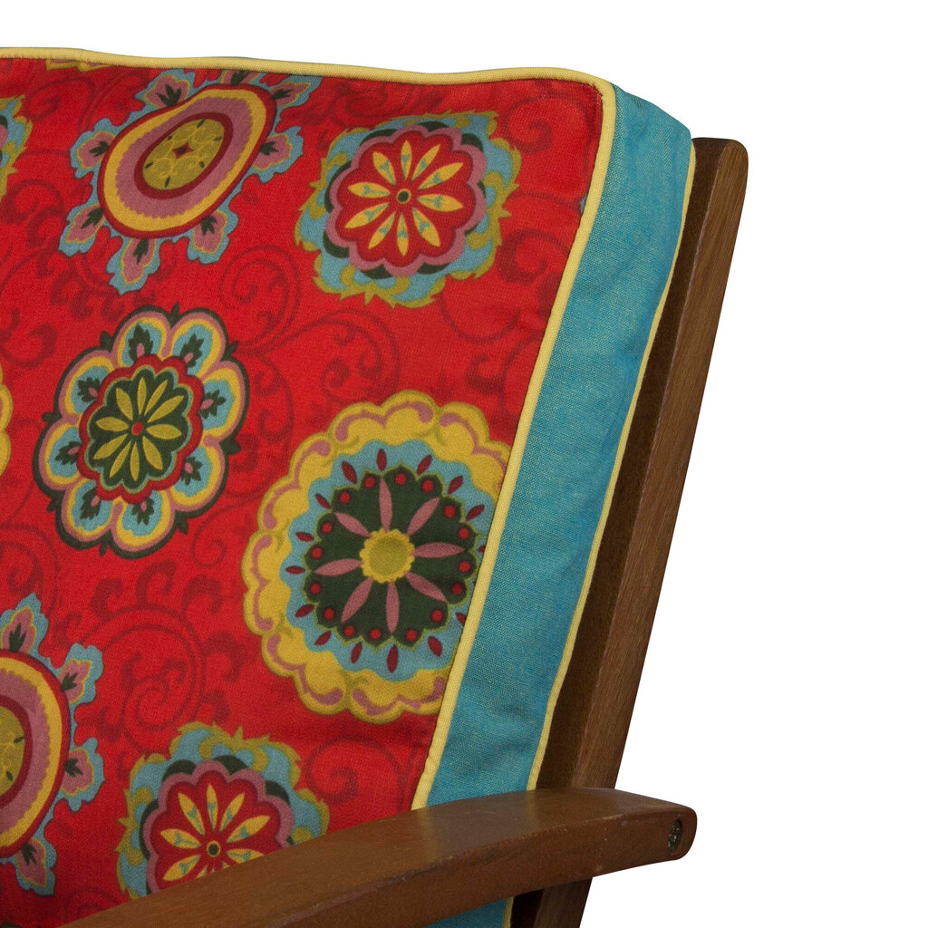 Spilvens krēslam Floriane Garden YM1336, sarkans cena un informācija | Krēslu paliktņi | 220.lv