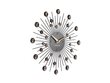 Sienas pulkstenis - saules sprādziens, Melns, 30 cm cena un informācija | Pulksteņi | 220.lv