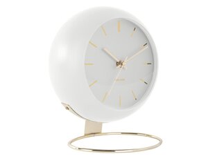 Настольные часы-глобус, белые, 21 см цена и информация | Часы | 220.lv
