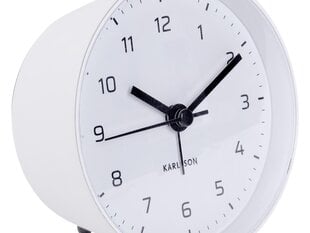 Будильник Конус, белый, 10 см цена и информация | Часы | 220.lv
