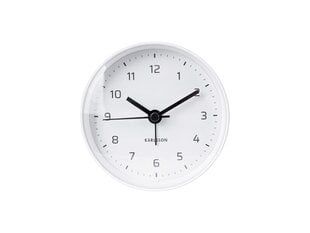 Будильник Конус, белый, 10 см цена и информация | Часы | 220.lv