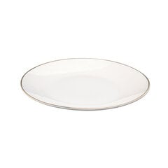 Bella Golden Line porcelāna deserta šķīvis, 20 cm, krēmkrāsas цена и информация | Посуда, тарелки, обеденные сервизы | 220.lv