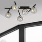 Emibig gaismeklis Smart 5 Black/Grafit cena un informācija | Griestu lampas | 220.lv