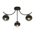 Emibig lampa Boston 3 Black/Stripe