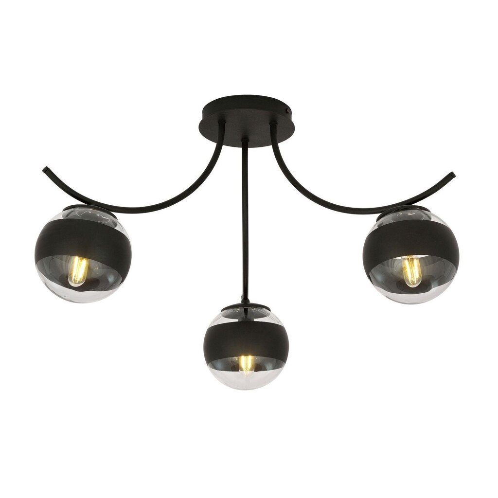 Emibig lampa Boston 3 Black/Stripe цена и информация | Piekaramās lampas | 220.lv